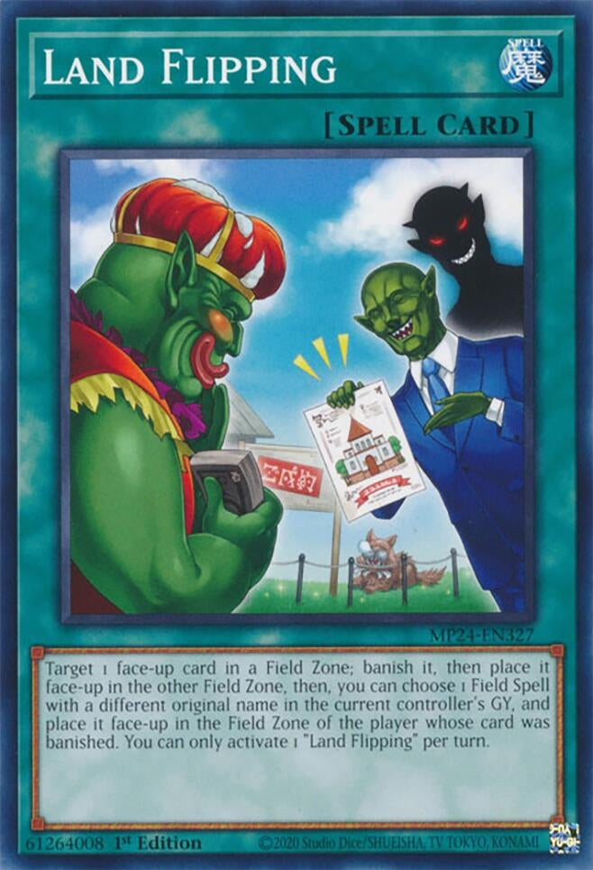 Image for Land Flipping (25th Anniversary Tin: Dueling Mirrors) (MP24-EN327) - YuGiOh