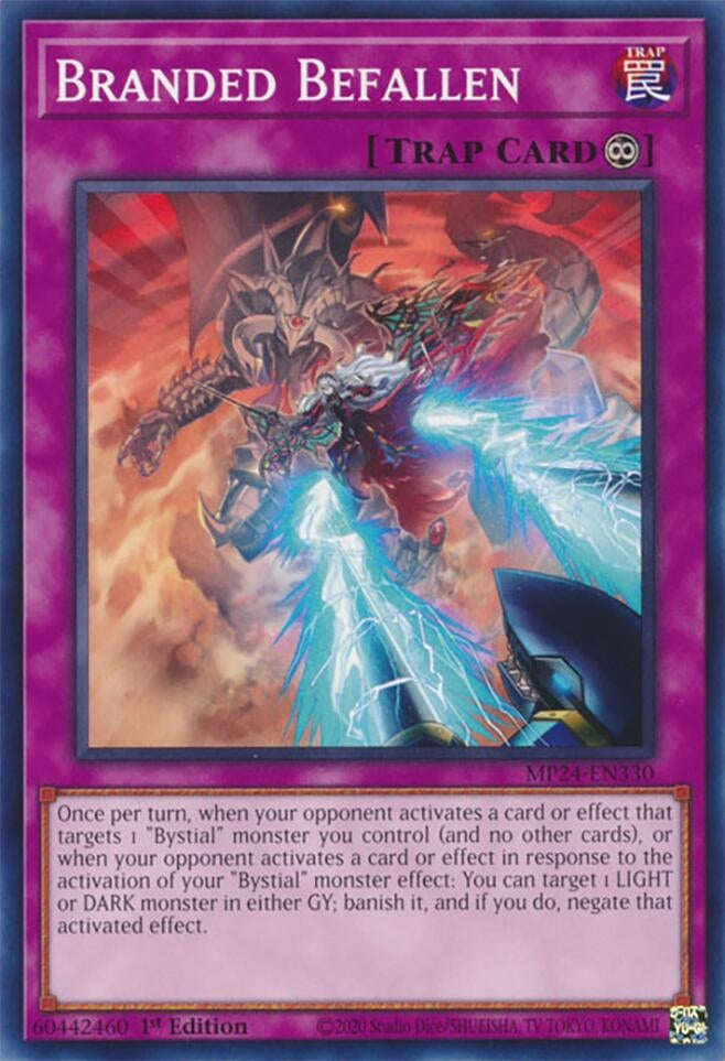 Image for Branded Befallen (25th Anniversary Tin: Dueling Mirrors) (MP24-EN330) - YuGiOh