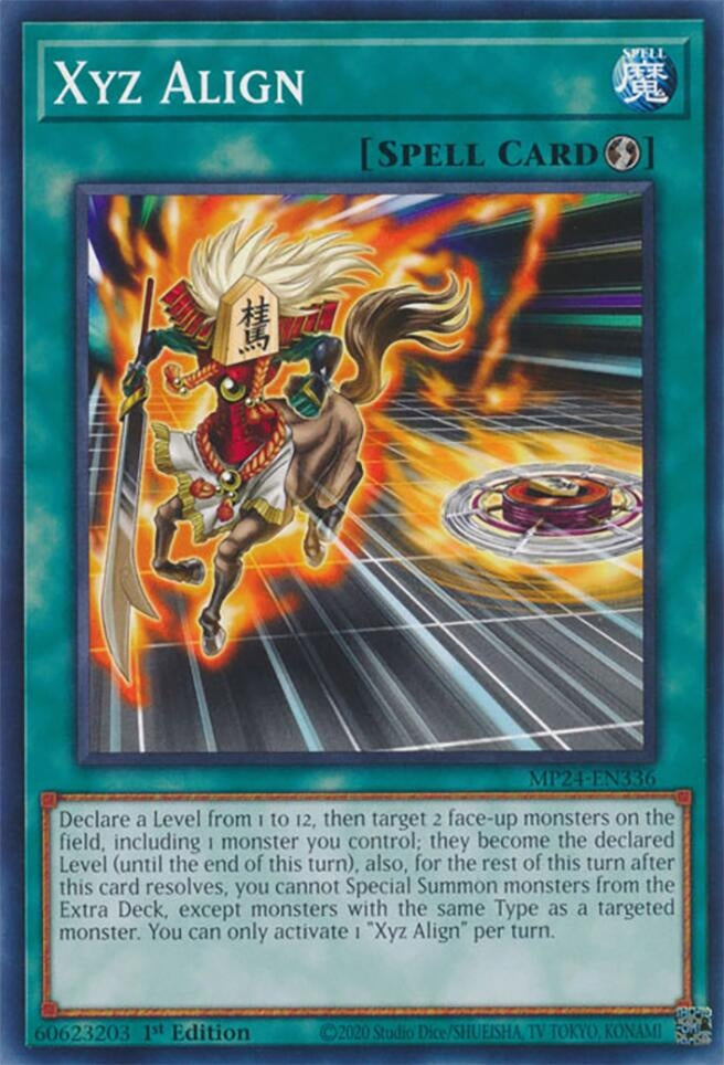 Image for Xyz Align (25th Anniversary Tin: Dueling Mirrors) (MP24-EN336) - YuGiOh