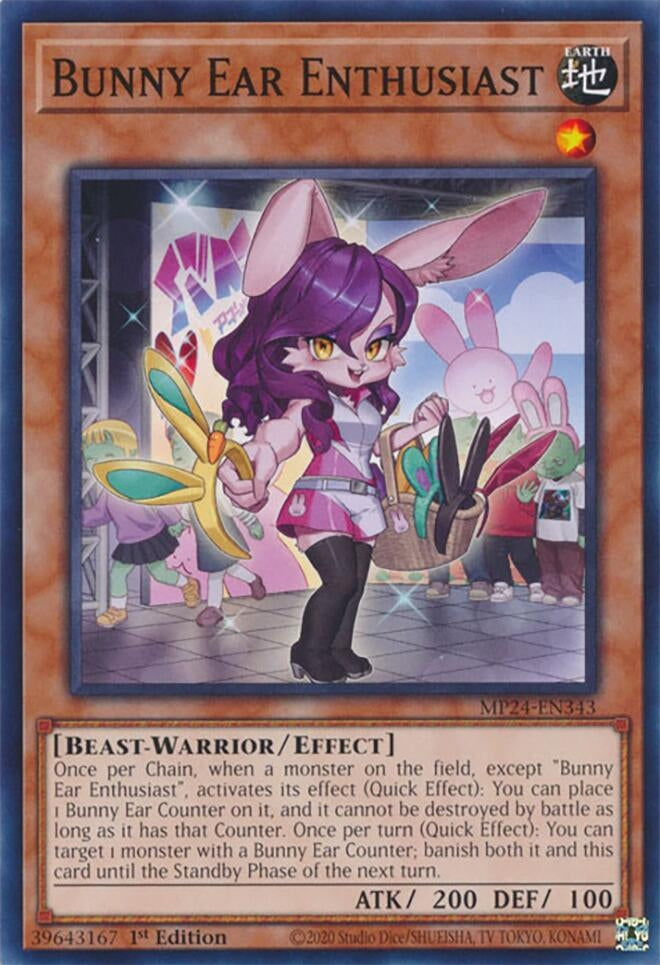 Image for Bunny Ear Enthusiast (25th Anniversary Tin: Dueling Mirrors) (MP24-EN343) - YuGiOh