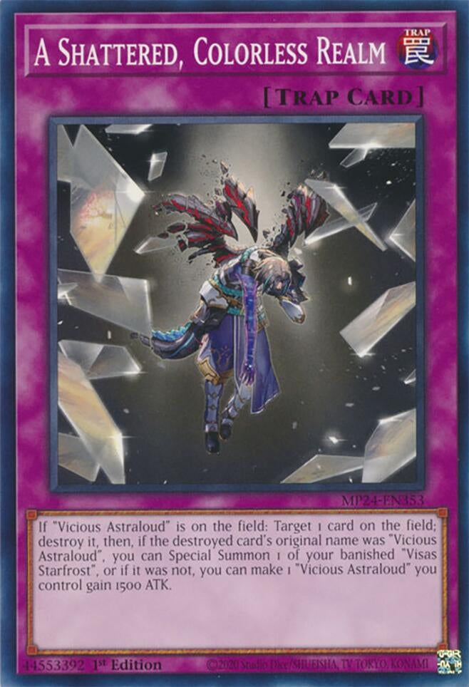 Image for A Shattered, Colorless Realm (25th Anniversary Tin: Dueling Mirrors) (MP24-EN353) - YuGiOh