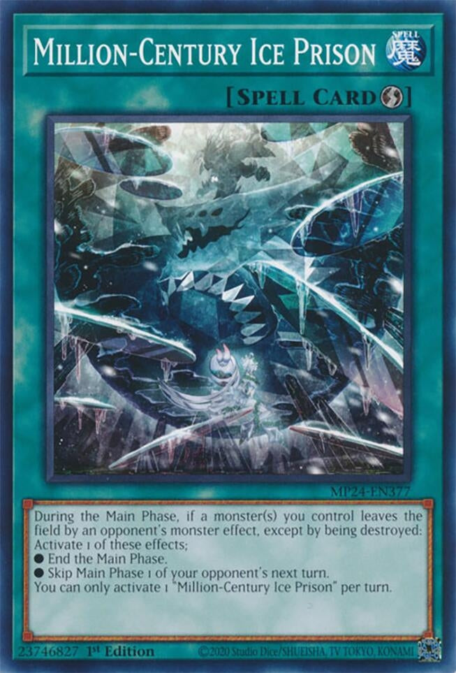 Image for Million-Century Ice Prison (25th Anniversary Tin: Dueling Mirrors) (MP24-EN377) - YuGiOh
