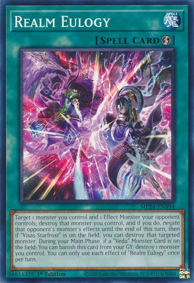 Image for Realm Eulogy (25th Anniversary Tin: Dueling Mirrors) (MP24-EN394) - YuGiOh