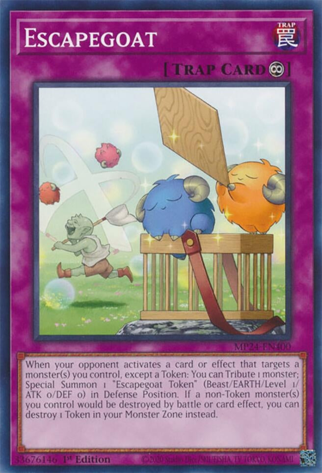 Image for Escapegoat (25th Anniversary Tin: Dueling Mirrors) (MP24-EN400) - YuGiOh