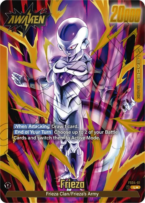 Image for Frieza - FS04-01 (Gold) (Fusion World Promotion Cards and Packs) (FS04-01) - Dragon Ball Super: Fusion World