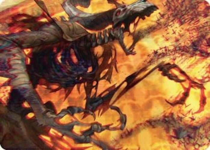 Image for Unwanted Remake Art Card (Art Series: Duskmourn: House of Horror) (31) - Magic: The Gathering