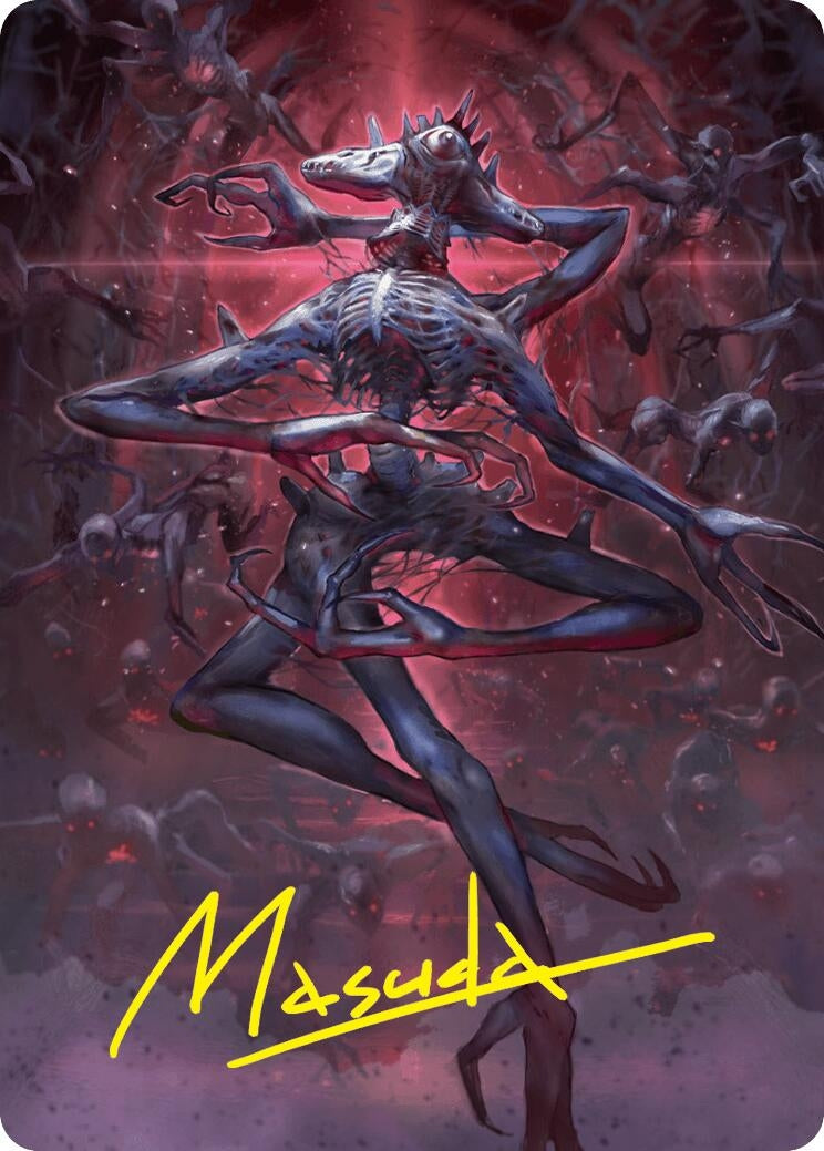 Image for Overlord of the Balemurk Art Card (Gold-Stamped Signature) (Art Series: Duskmourn: House of Horror) (47) - Magic: The Gathering