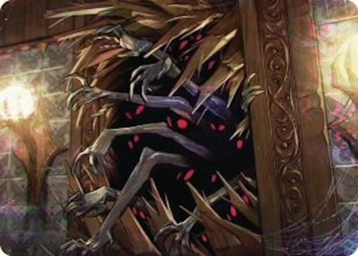 Image for Withering Torment Art Card (Art Series: Duskmourn: House of Horror) (33) - Magic: The Gathering
