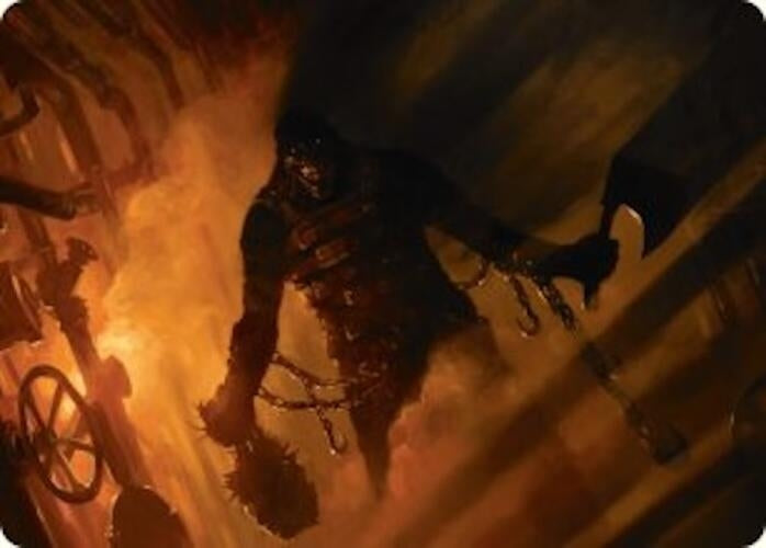 Image for Boilerbilges Ripper Art Card (Art Series: Duskmourn: House of Horror) (12) - Magic: The Gathering
