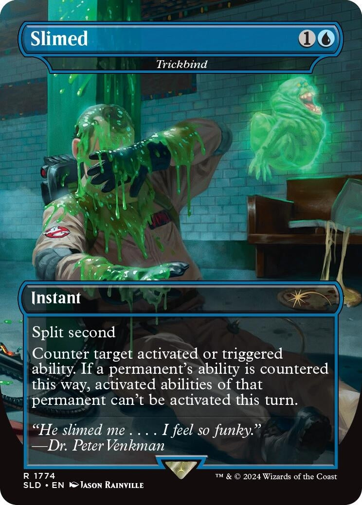 Image for Slimed - Trickbind (Secret Lair Drop Series) (1774) - Magic: The Gathering