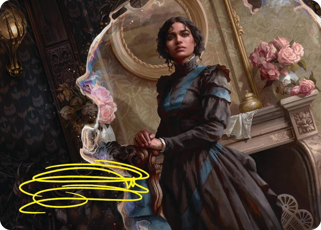 Image for Marina Vendrell Art Card (Gold-Stamped Signature) (Art Series: Duskmourn: House of Horror) (19) - Magic: The Gathering