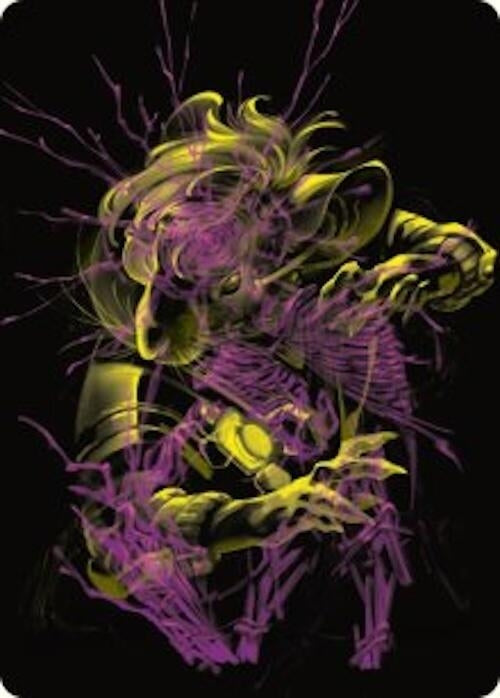 Image for Nashi, Searcher in the Dark Art Card (43/54) (Art Series: Duskmourn: House of Horror) (43) - Magic: The Gathering