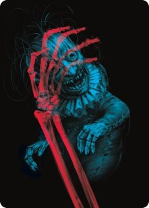 Image for Marvin, Murderous Mimic Art Card (Art Series: Duskmourn: House of Horror) (45) - Magic: The Gathering