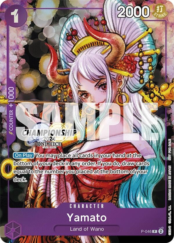 Image for Yamato (CS 2024 Event Pack Finalist) (One Piece Promotion Cards) (P-046) - One Piece Card Game