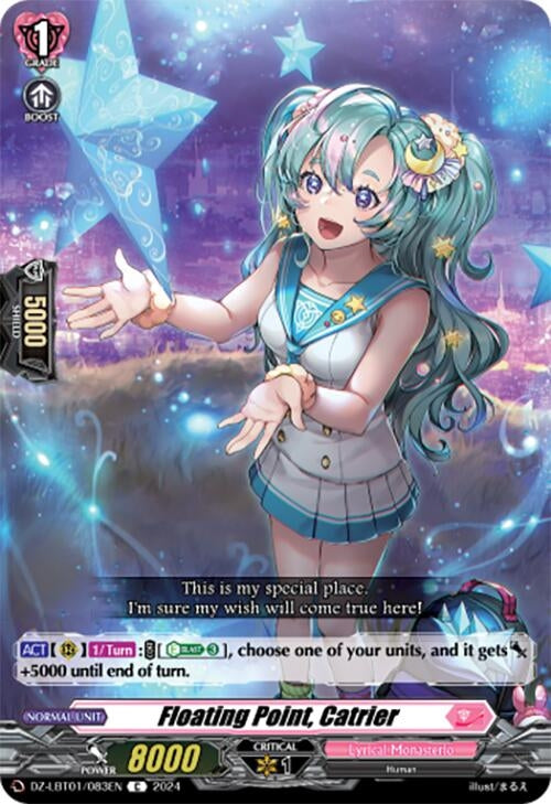 Image for Floating Point, Catrier (DZ-LBT01: Lyrical Monasterio Sparkling Stars!) (DZ-LBT01/083EN) - Cardfight Vanguard