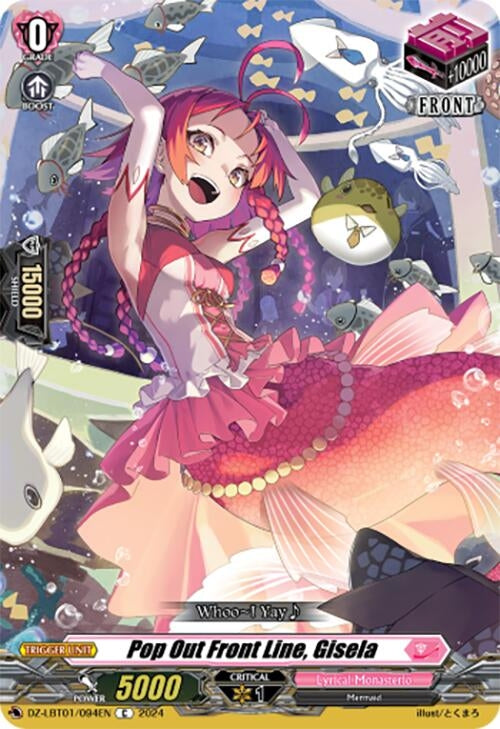 Image for Pop Out Front Line, Gisela (DZ-LBT01: Lyrical Monasterio Sparkling Stars!) (DZ-LBT01/094EN) - Cardfight Vanguard
