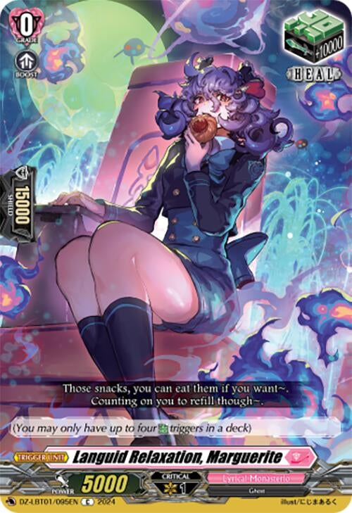 Image for Languid Relaxation, Marguerite (DZ-LBT01: Lyrical Monasterio Sparkling Stars!) (DZ-LBT01/095EN) - Cardfight Vanguard
