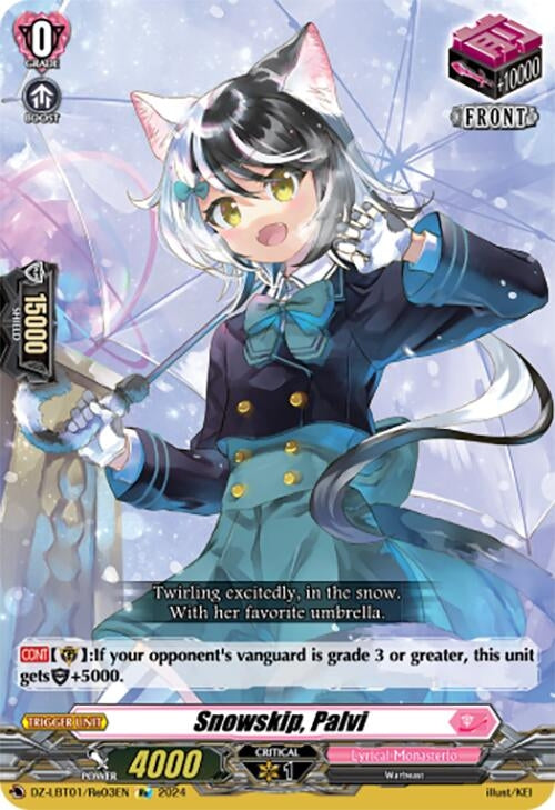 Image for Snowskip, Palvi (DZ-LBT01: Lyrical Monasterio Sparkling Stars!) (DZ-LBT01/Re03EN) - Cardfight Vanguard