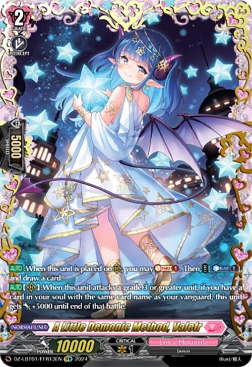 Image for A Little Demonic Method, Valefr (FFR) (DZ-LBT01: Lyrical Monasterio Sparkling Stars!) (DZ-LBT01/FFR13EN) - Cardfight Vanguard