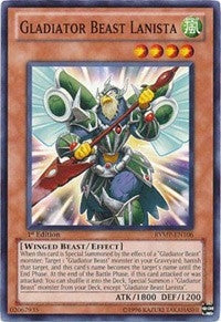 Image for Gladiator Beast Lanista (Ra Yellow Mega Pack) (RYMP-EN106) - YuGiOh