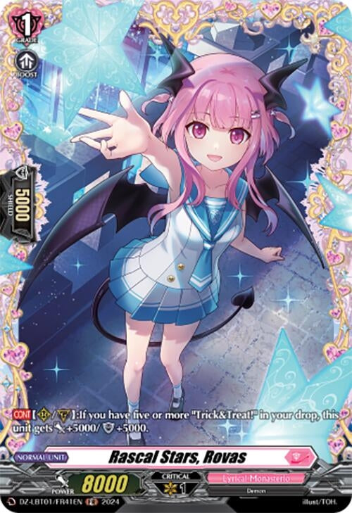 Image for Rascal Stars, Rovas (FR) (DZ-LBT01: Lyrical Monasterio Sparkling Stars!) (DZ-LBT01/FR41EN) - Cardfight Vanguard