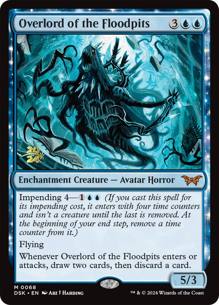 Image for Overlord of the Floodpits (Prerelease Cards) (68) - Magic: The Gathering