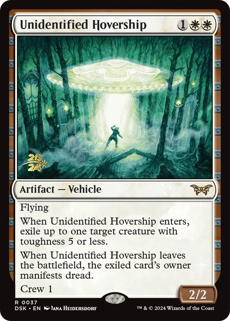 Image for Unidentified Hovership (Prerelease Cards) (37) - Magic: The Gathering
