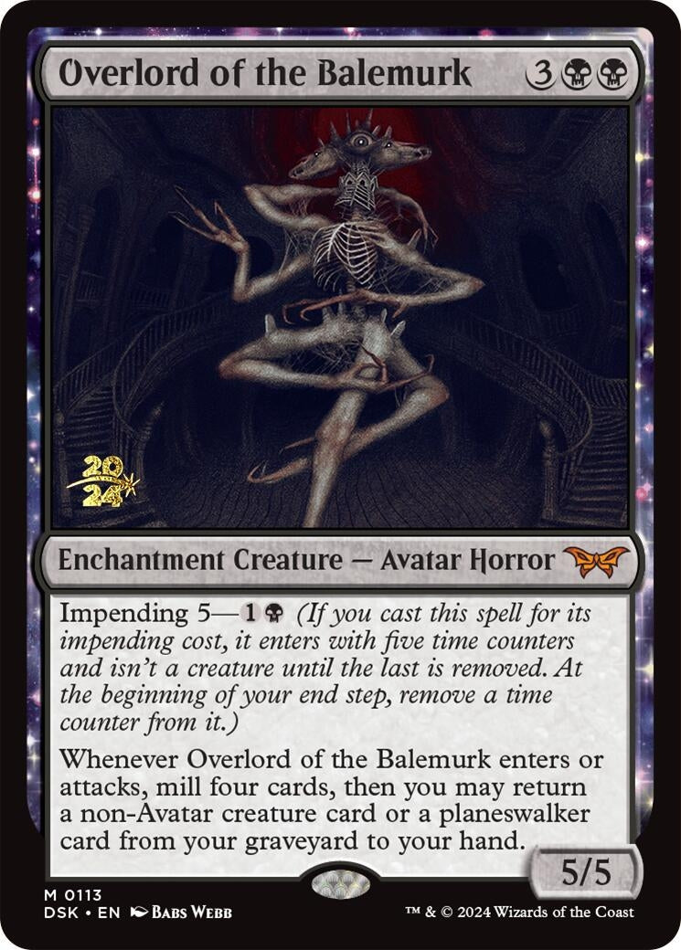 Image for Overlord of the Balemurk (Prerelease Cards) (113) - Magic: The Gathering