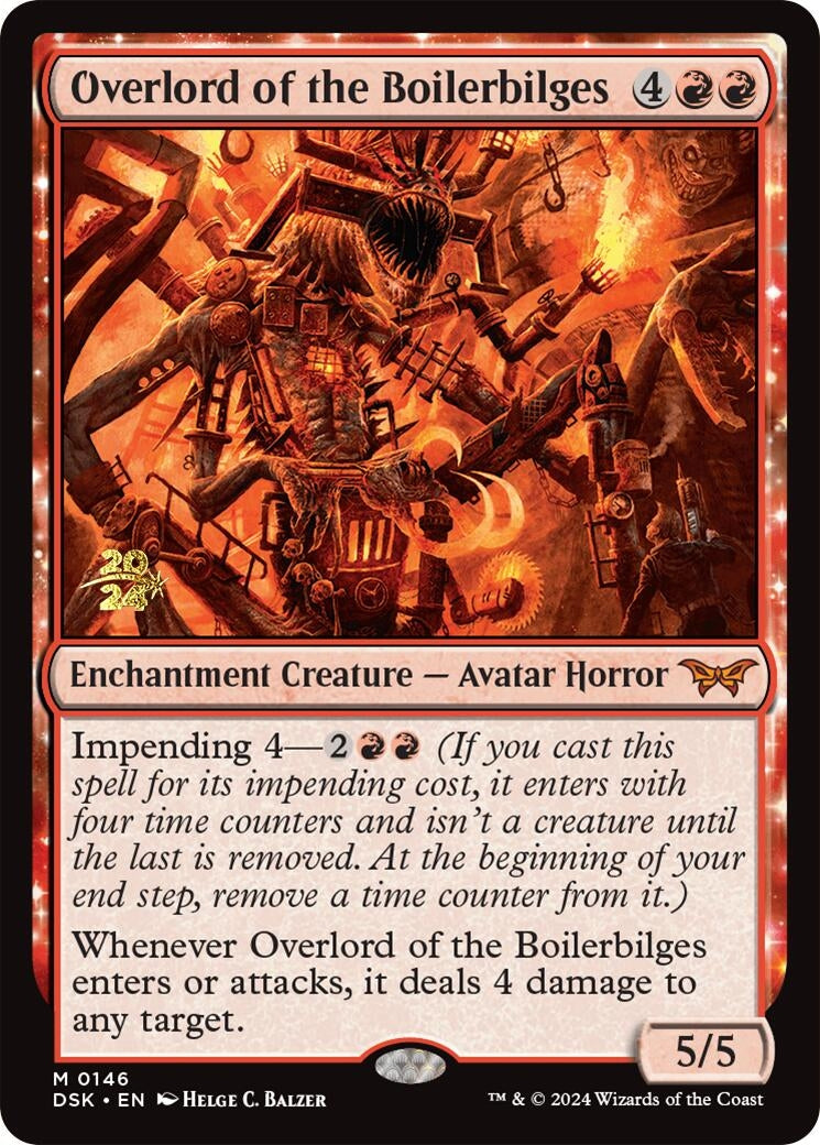Image for Overlord of the Boilerbilges (Prerelease Cards) (146) - Magic: The Gathering