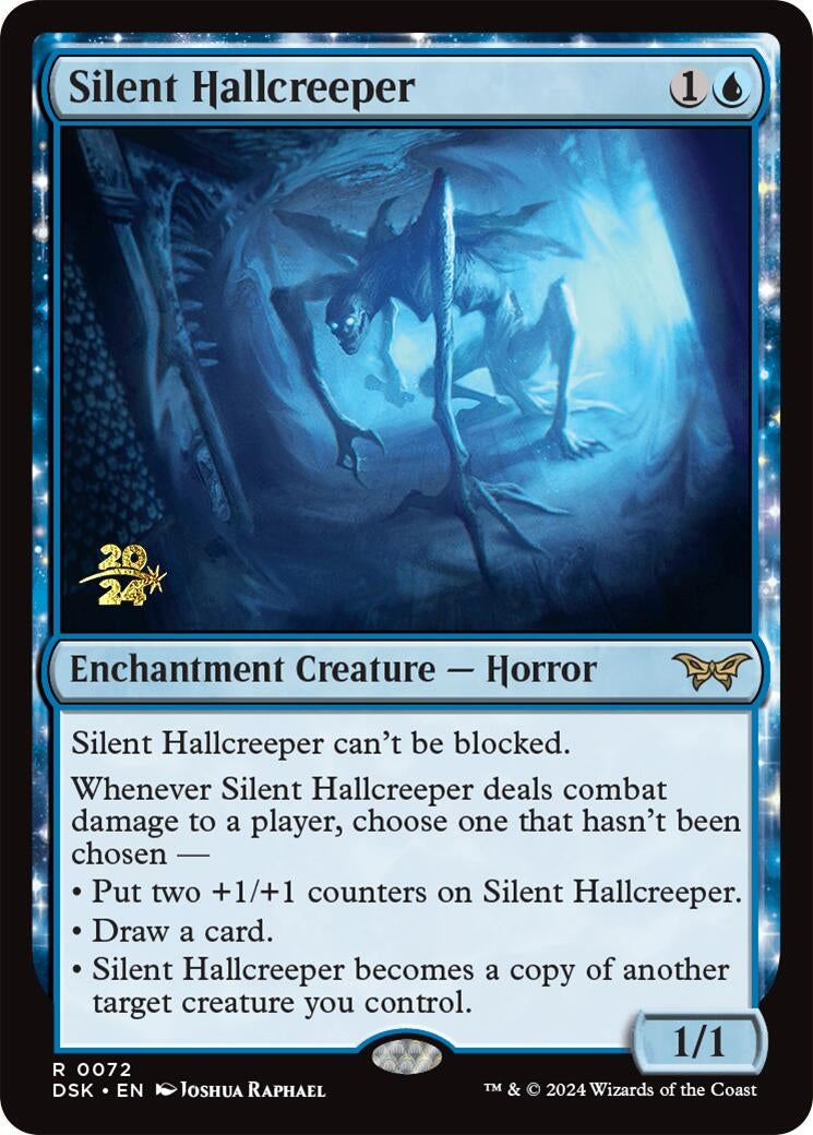 Image for Silent Hallcreeper (Prerelease Cards) (72) - Magic: The Gathering
