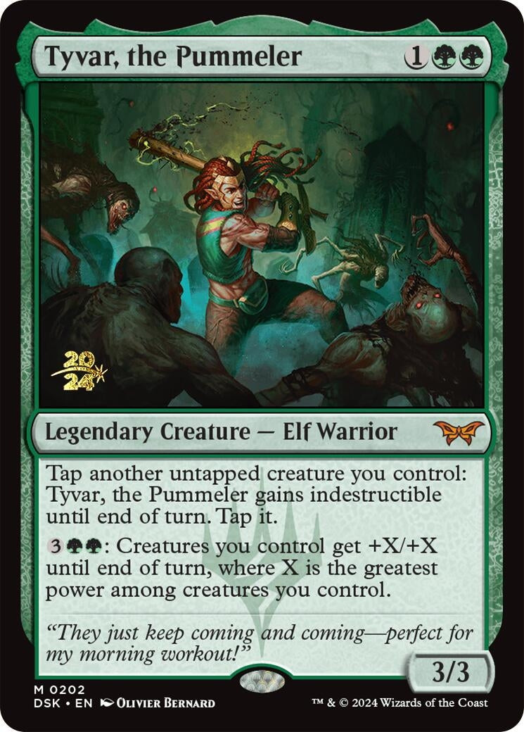 Image for Tyvar, the Pummeler (Prerelease Cards) (202) - Magic: The Gathering