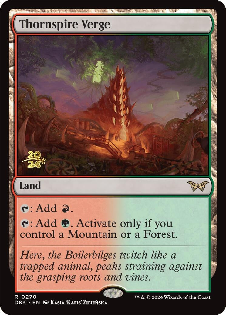 Image for Thornspire Verge (Prerelease Cards) (270) - Magic: The Gathering