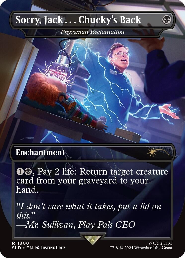 Image for Sorry, Jack . . . Chucky's Back - Phyrexian Reclamation (Secret Lair Drop Series) (1808) - Magic: The Gathering
