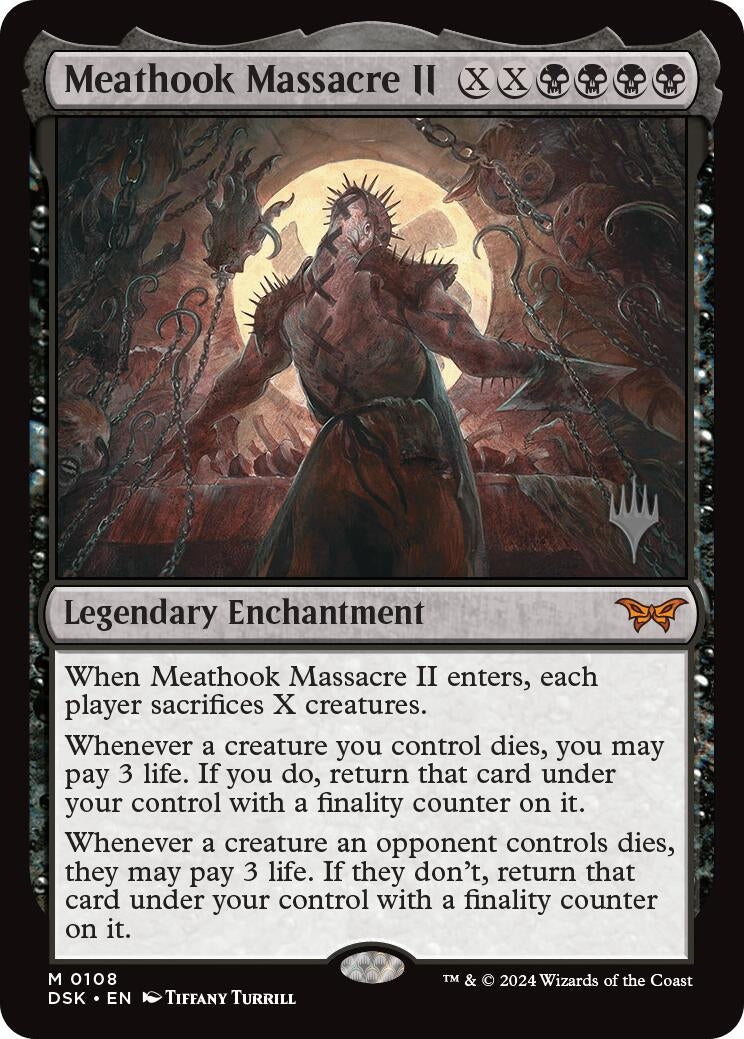 Image for Meathook Massacre II (0108) (Promo Pack: Duskmourn: House of Horror) (108) - Magic: The Gathering
