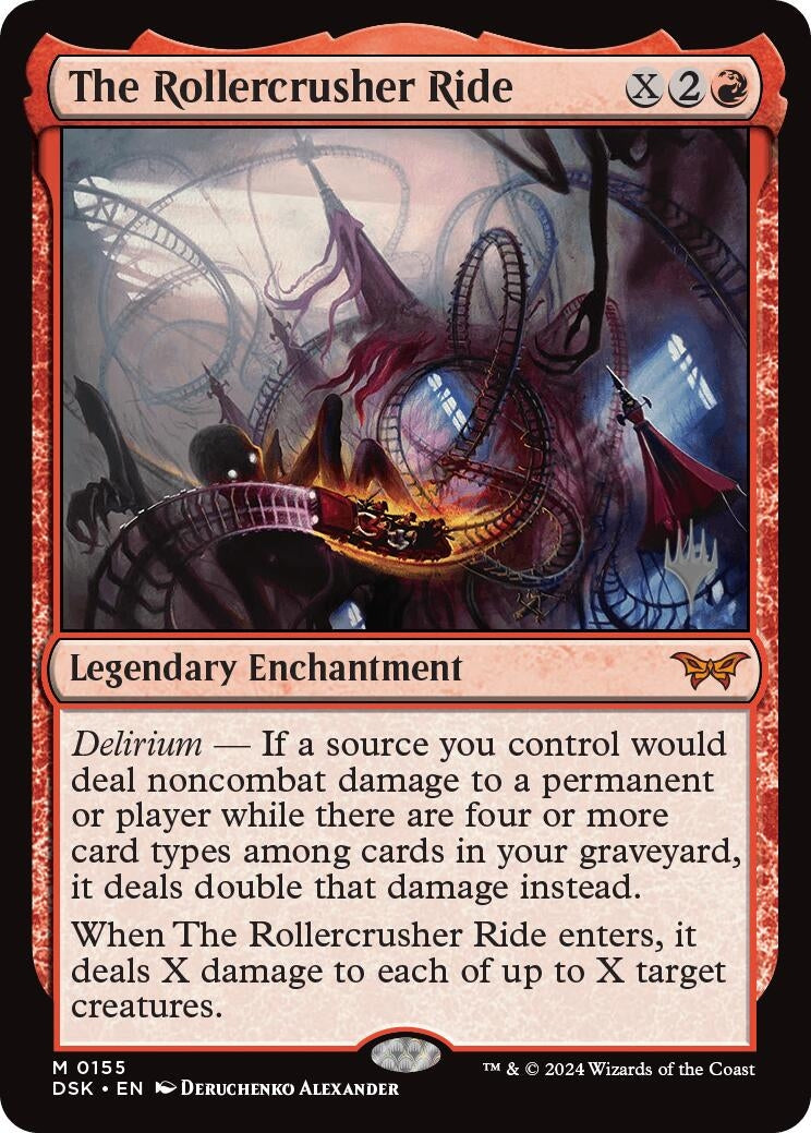 Image for The Rollercrusher Ride (0155) (Promo Pack: Duskmourn: House of Horror) (155) - Magic: The Gathering