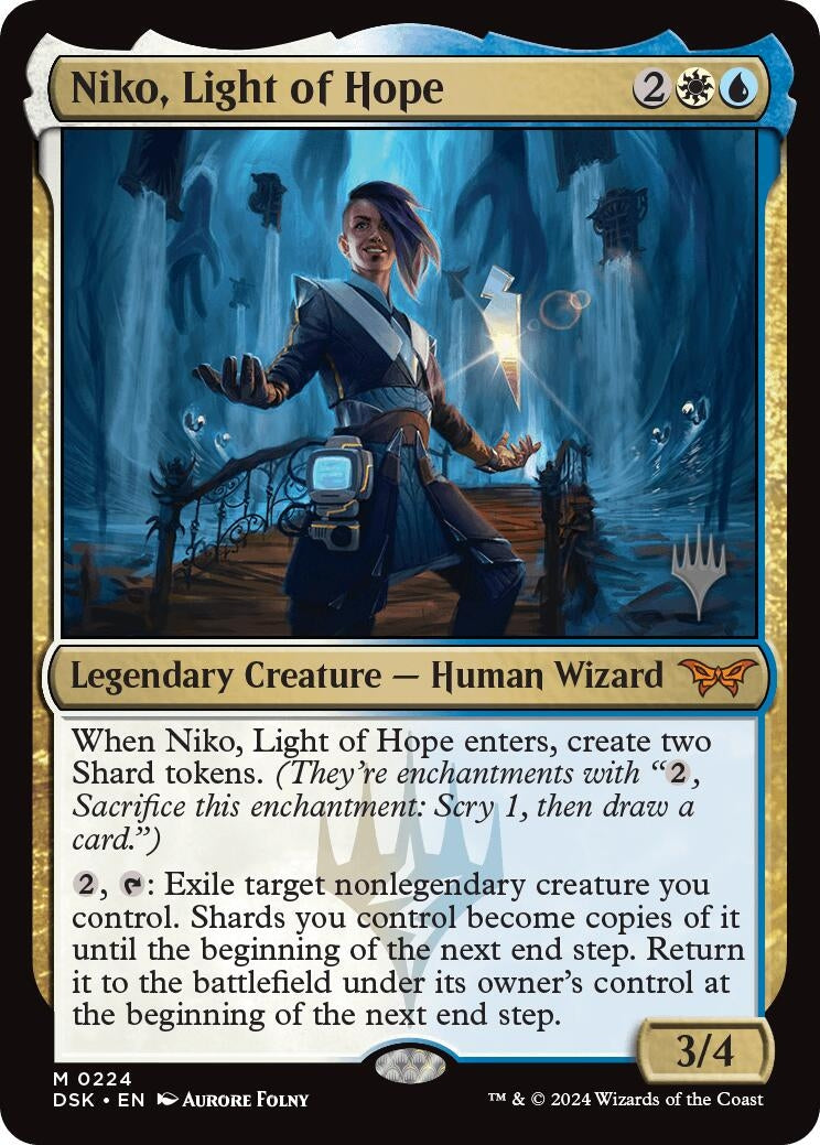 Image for Niko, Light of Hope (Promo Pack: Duskmourn: House of Horror) (224) - Magic: The Gathering