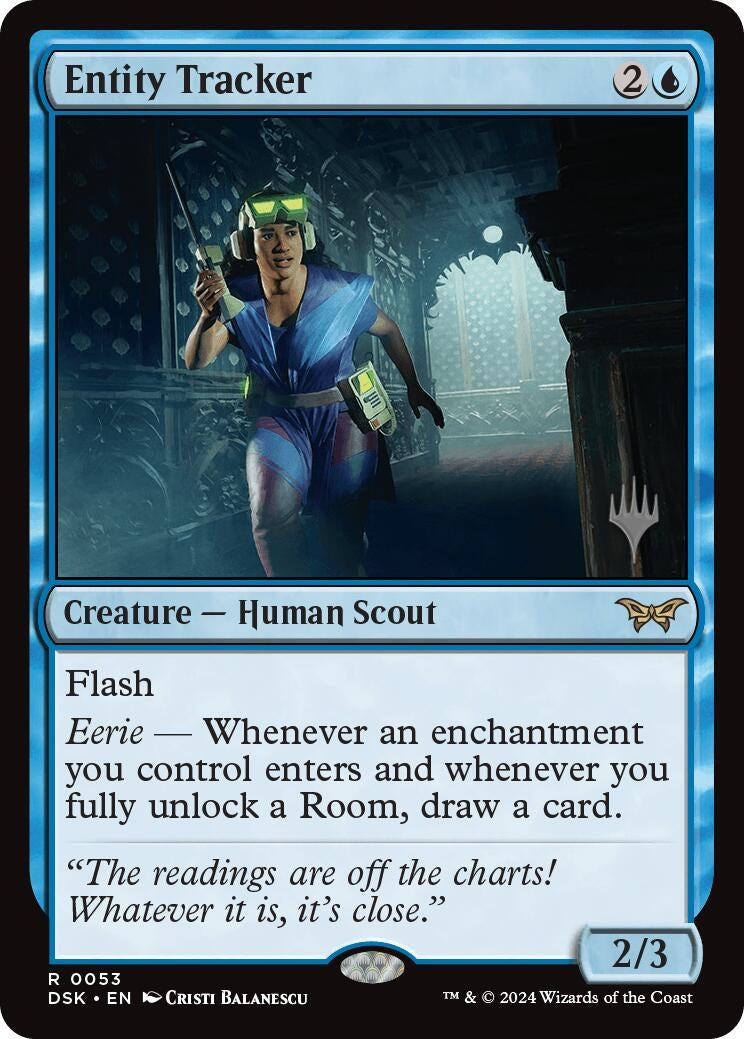 Image for Entity Tracker (0053) (Promo Pack: Duskmourn: House of Horror) (53) - Magic: The Gathering