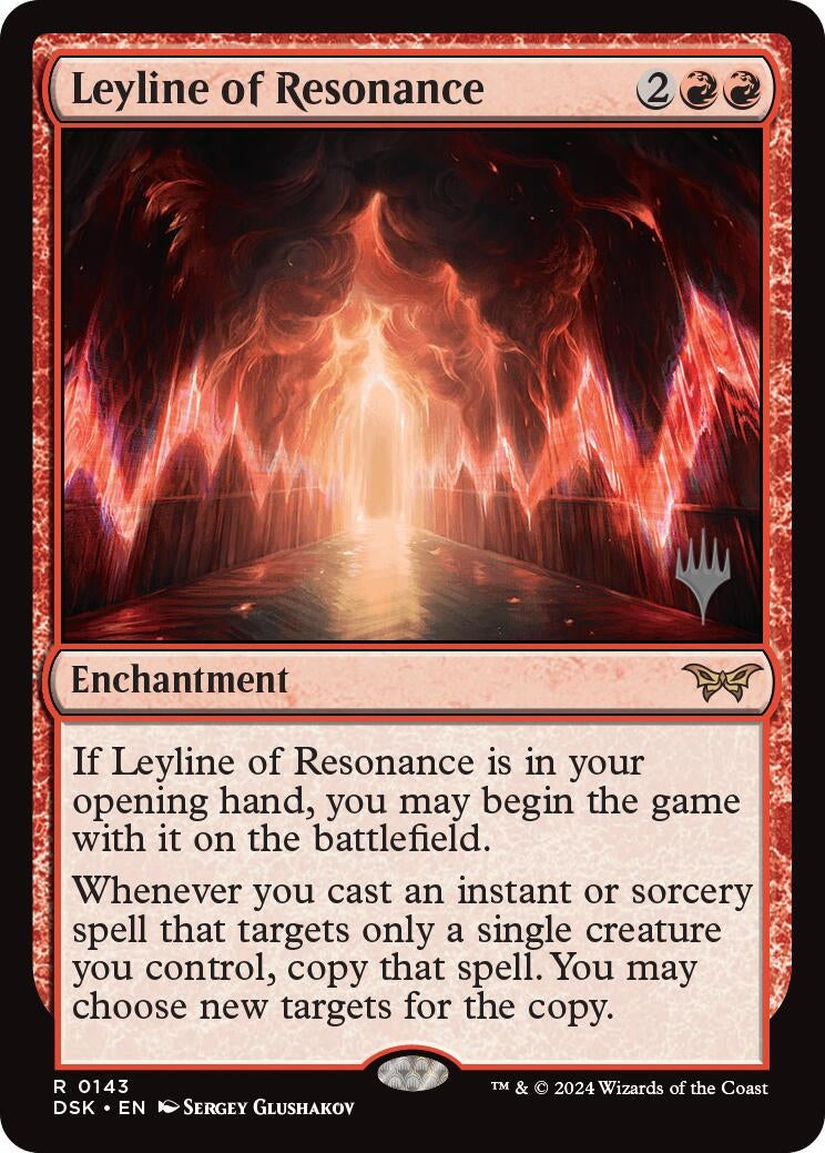 Image for Leyline of Resonance (Promo Pack: Duskmourn: House of Horror) (143) - Magic: The Gathering