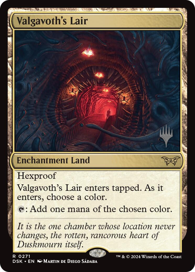Image for Valgavoth's Lair (Promo Pack: Duskmourn: House of Horror) (271) - Magic: The Gathering