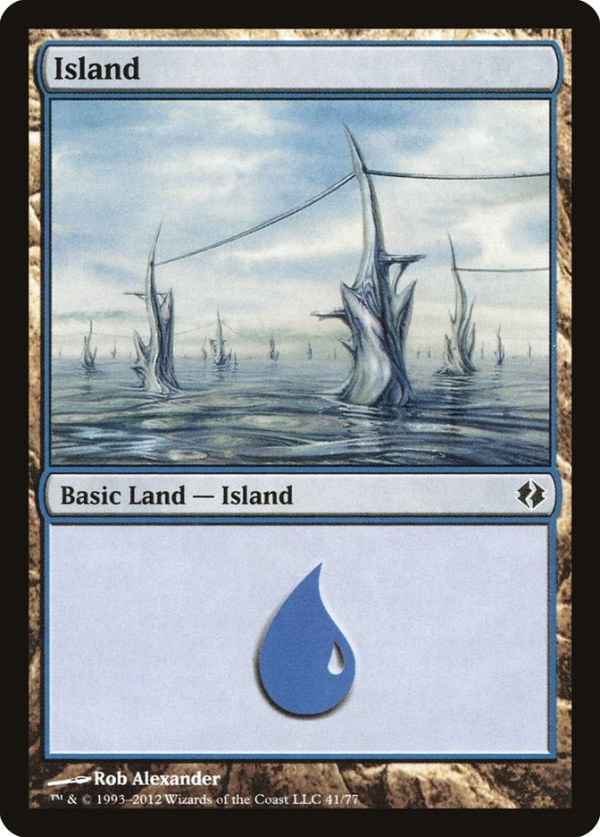 Image for Island (41) (Duel Decks: Venser vs. Koth) (41) - Magic: The Gathering