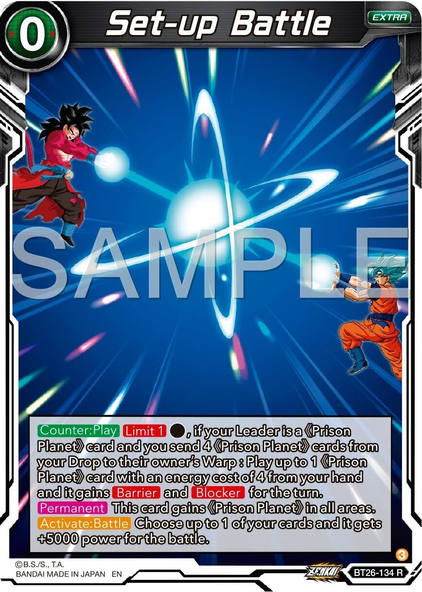Image for Set-up Battle (Ultimate Advent) (BT26-134) - Dragon Ball Super: Masters