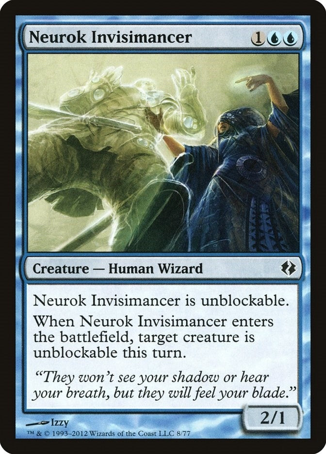 Image for Neurok Invisimancer (Duel Decks: Venser vs. Koth) (8) - Magic: The Gathering