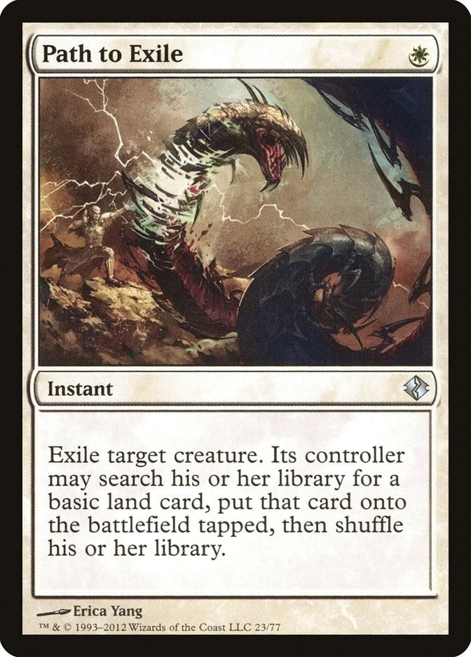 Image for Path to Exile (Duel Decks: Venser vs. Koth) (23) - Magic: The Gathering
