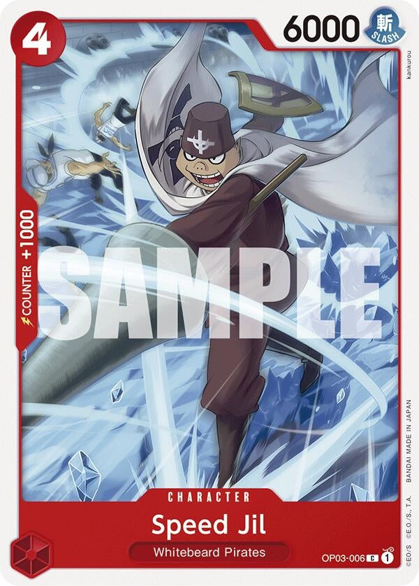 Image for Speed Jil (Starter Deck 15: RED Edward.Newgate) (OP03-006) - One Piece Card Game