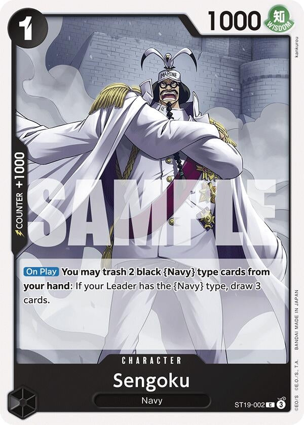Image for Sengoku (Starter Deck 19: BLACK Smoker) (ST19-002) - One Piece Card Game