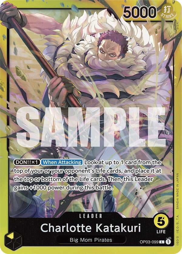 Image for Charlotte Katakuri (OP03-099) (Starter Deck 20: YELLOW Charlotte Katakuri) (OP03-099) - One Piece Card Game