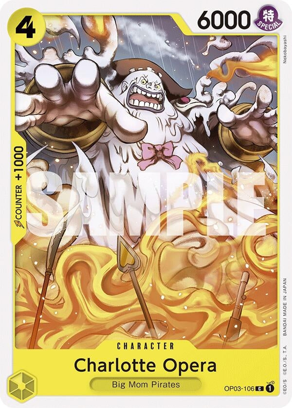 Image for Charlotte Opera (Starter Deck 20: YELLOW Charlotte Katakuri) (OP03-106) - One Piece Card Game