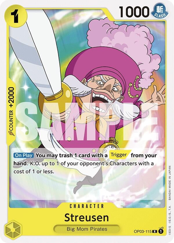 Image for Streusen (Starter Deck 20: YELLOW Charlotte Katakuri) (3115) - One Piece Card Game