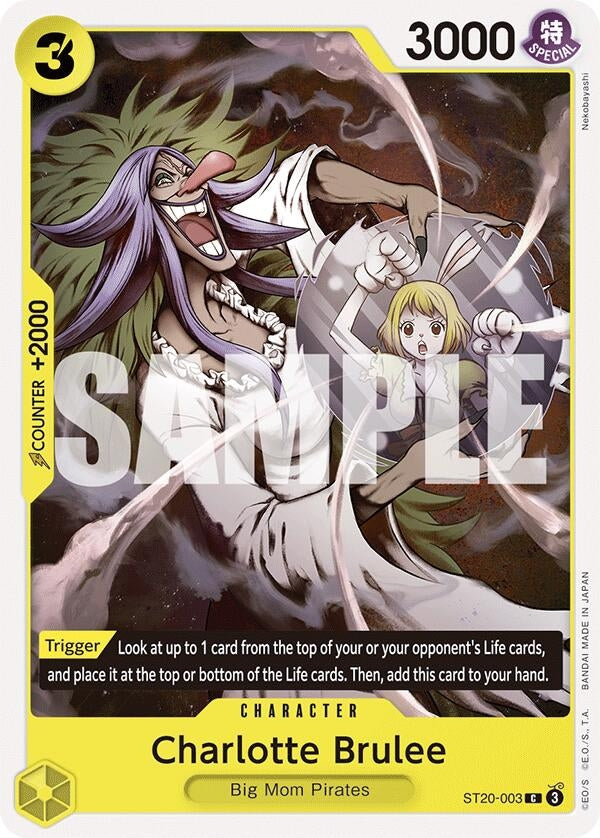 Image for Charlotte Brulee (Starter Deck 20: YELLOW Charlotte Katakuri) (ST20-003) - One Piece Card Game