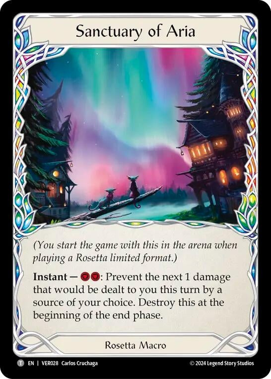 Image for Sanctuary of Aria - Flesh and Blood TCG